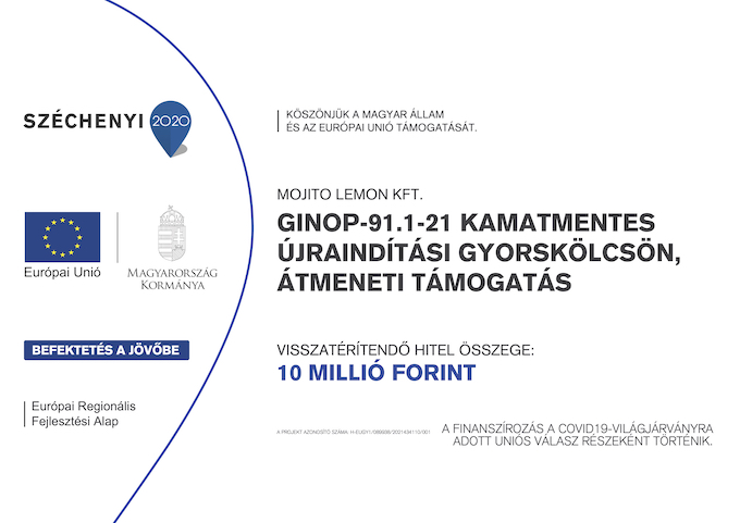 MOJITO LEMON - Limonádé és koktél szirupok