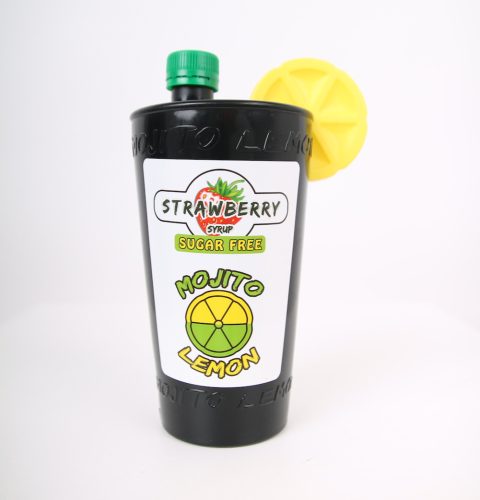 MOJITO LEMON CUKORMENTES EPER KOKTÉL ÉS LIMONÁDÉ SZIRUP (1 liter)