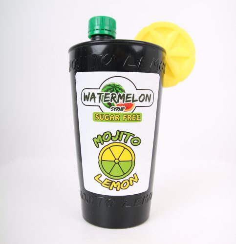 MOJITO LEMON CUKORMENTES GÖRÖGDINNYE KOKTÉL ÉS LIMONÁDÉ SZIRUP (1 liter)