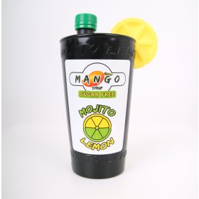   MOJITO LEMON CUKORMENTES MANGÓ KOKTÉL ÉS LIMONÁDÉ SZIRUP (1 liter)