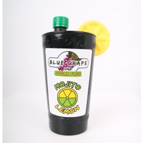   MOJITO LEMON CUKORMENTES KÉKSZÖLŐ KOKTÉL ÉS LIMONÁDÉ SZIRUP (1 liter)