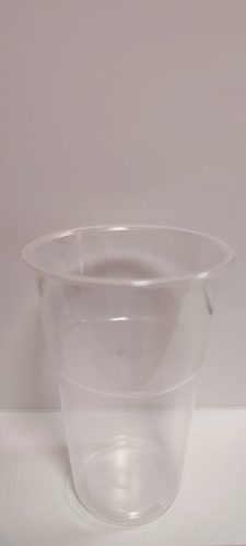 5 dl műanyag átlátszó pohár 